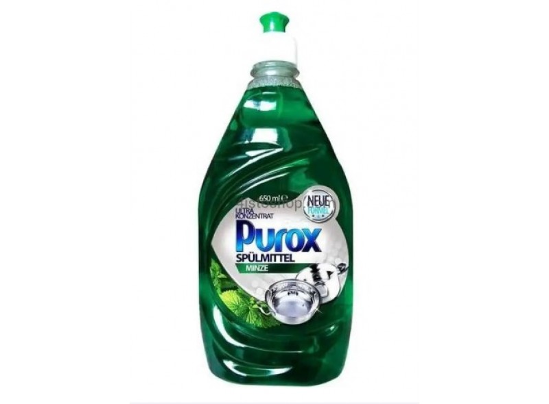 Средство для мытья посуды Purox Minze 650 мл (м'ята) (97-392